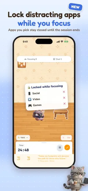 Pet Timer, Adorable Focus Time screenshot 2