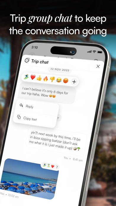 Trip o'clock: Travel anywhere iPhone screenshot 6 - Travel app