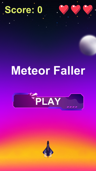 Meteor Faller Screenshot