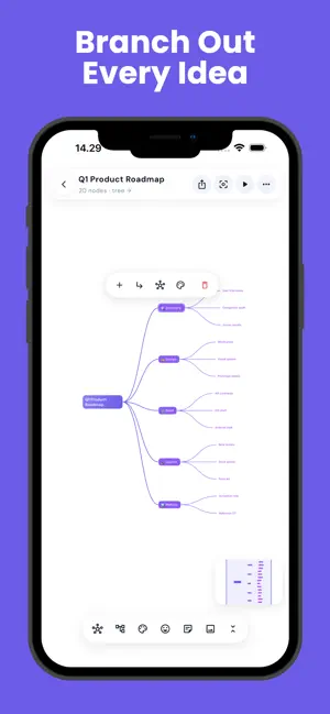 Mind Map: Brainstorm & Notes screenshot 3