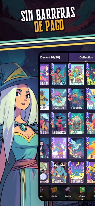 Mystic Realms: TCG Batalla screenshot 3