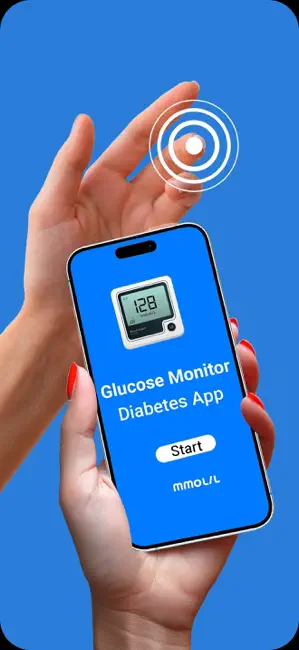 Blood Sugar & Diabetes Tracker iPhone screenshot 1
