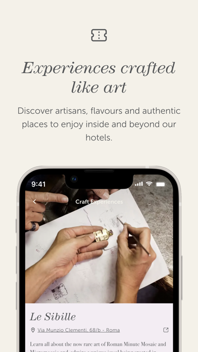 Starhotels screenshot