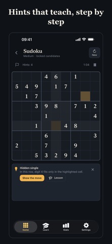 Sudoku Learn & Play: No Ads Screenshot 4 of 9