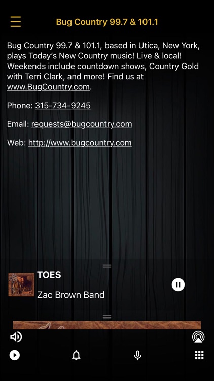 Bug Country 99.7 & 101.1