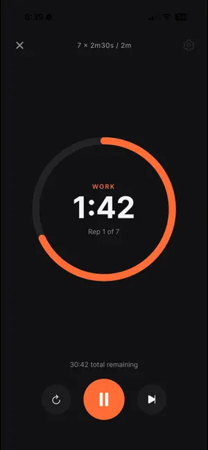 Old-Timer Interval Timer screenshot 1