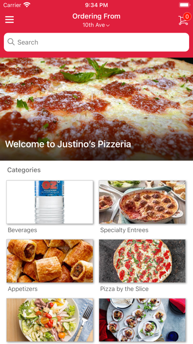 Justino’s Pizzeria Screenshot