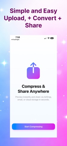Tiny PDF -  File Compression iPhone screenshot
