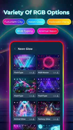LED Keyboard - RGB Theme screenshot 3