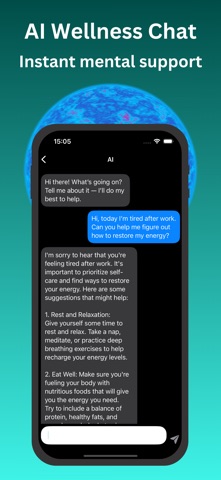 Breathing for Calm & Sleep iPhone screenshot