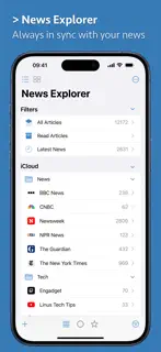 News Explorer screenshot 2