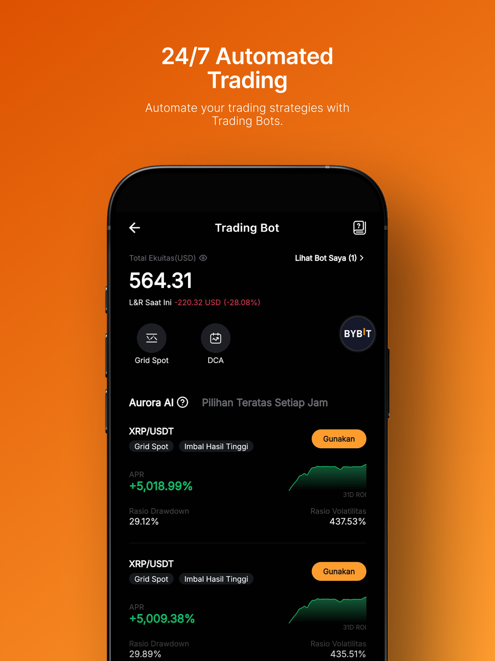 Bybit Indonesia: Buy Bitcoin screenshot 12