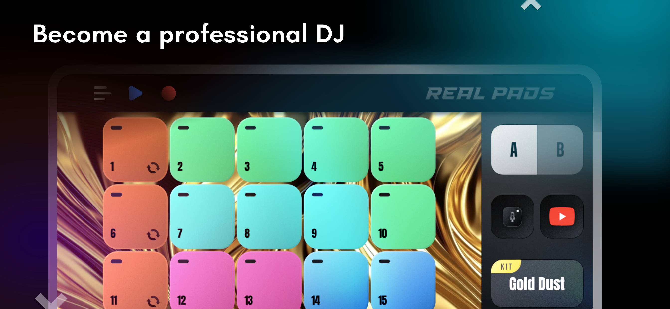 Real Pads: DJ electro drums