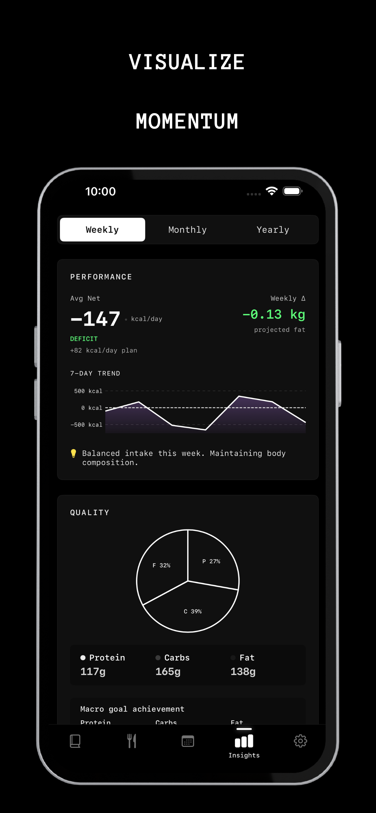 LEFT: Calorie & Macro Tracker screenshot 7