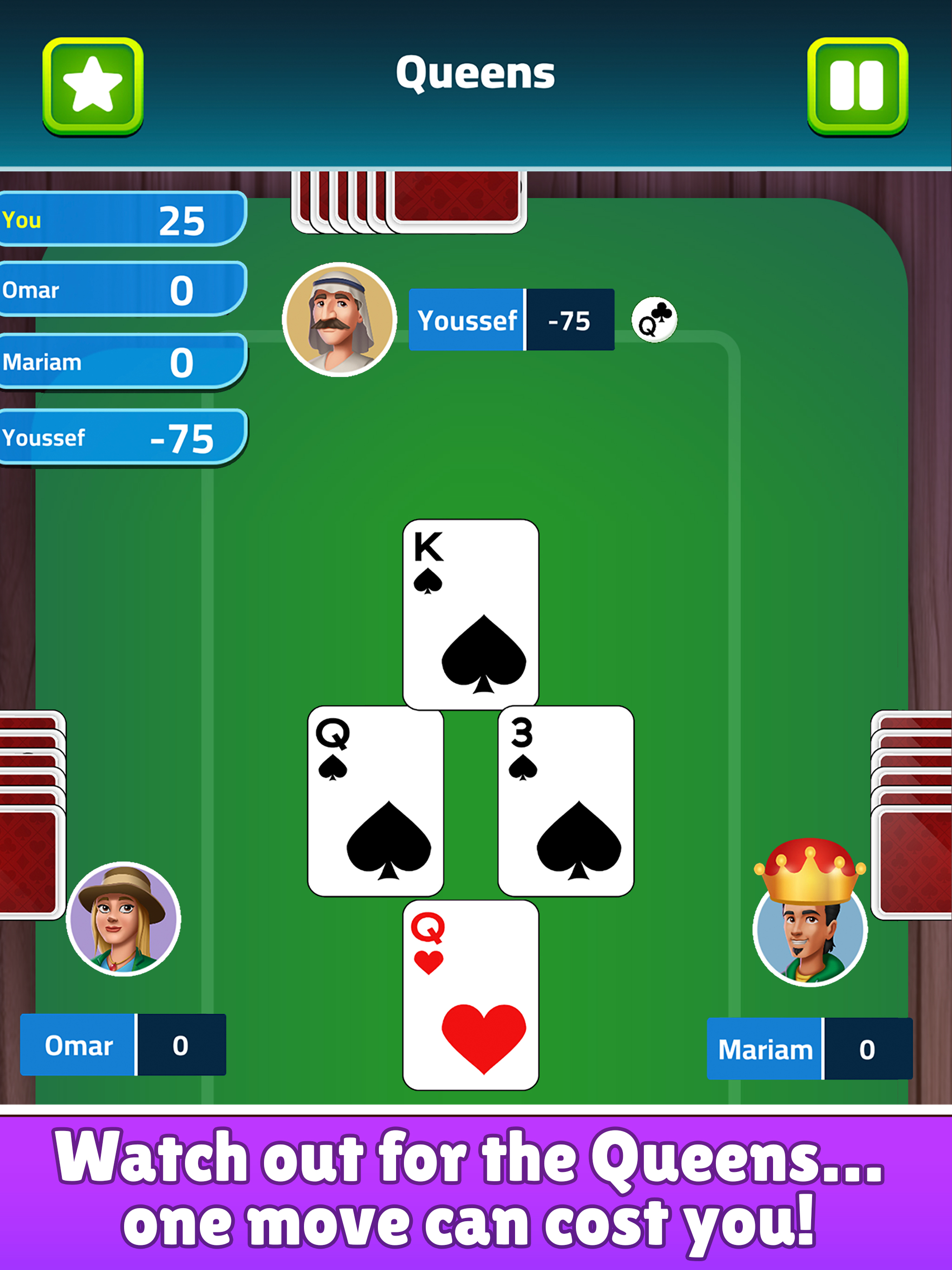 Trix Sheikh El Koba Card Game