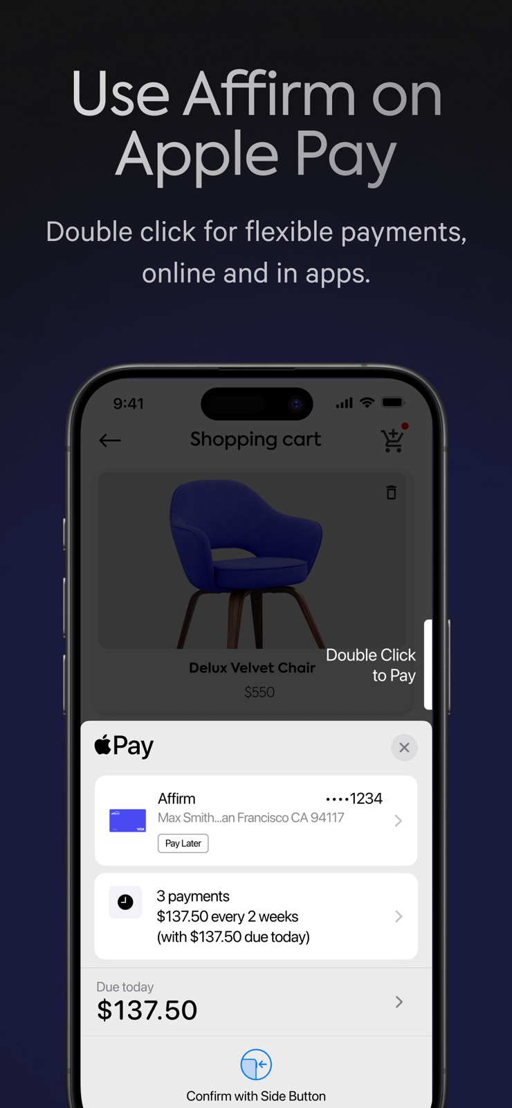 Affirm: Buy now, pay over time iphone screenshot 4