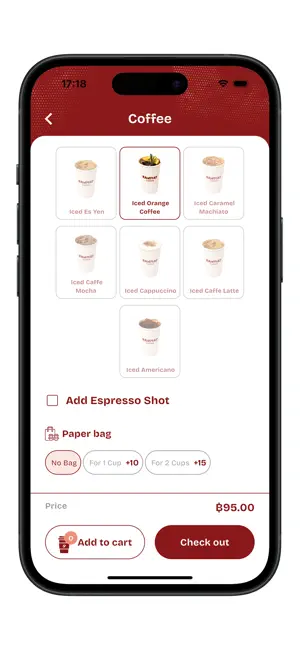 RAWMAT Coffee iPhone screenshot 4