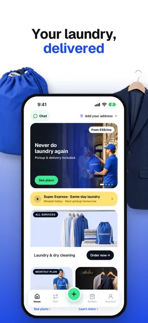 HolaWash: Laundry, Back Today screenshot 1