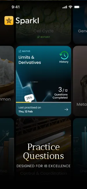 Sparkl IB Practice screenshot 1