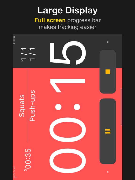 Screenshot #5 pour Interval Timer: Custom Workout