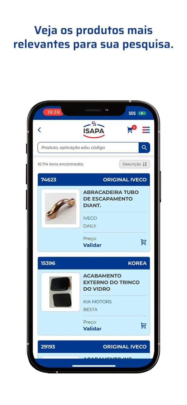 Screenshot #3 pour Isapa Autopeças - Catálogo