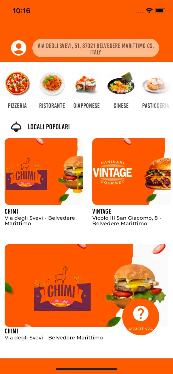 Screenshot #1 pour Italian Fast Delivery