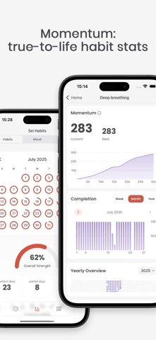 Sei: Mindful Habit Tracker Screenshot 5 of 6