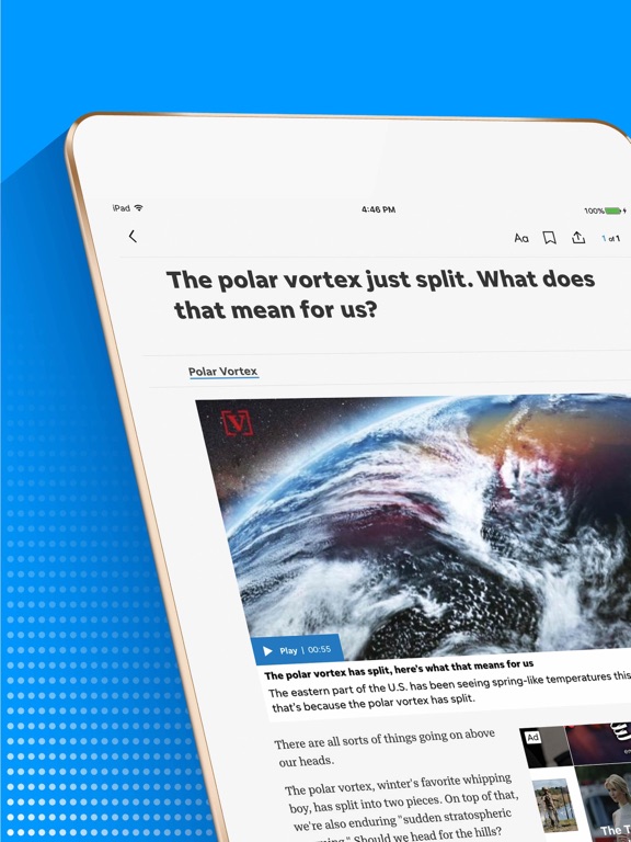 Star Gazette iPad screenshot 1 - News app