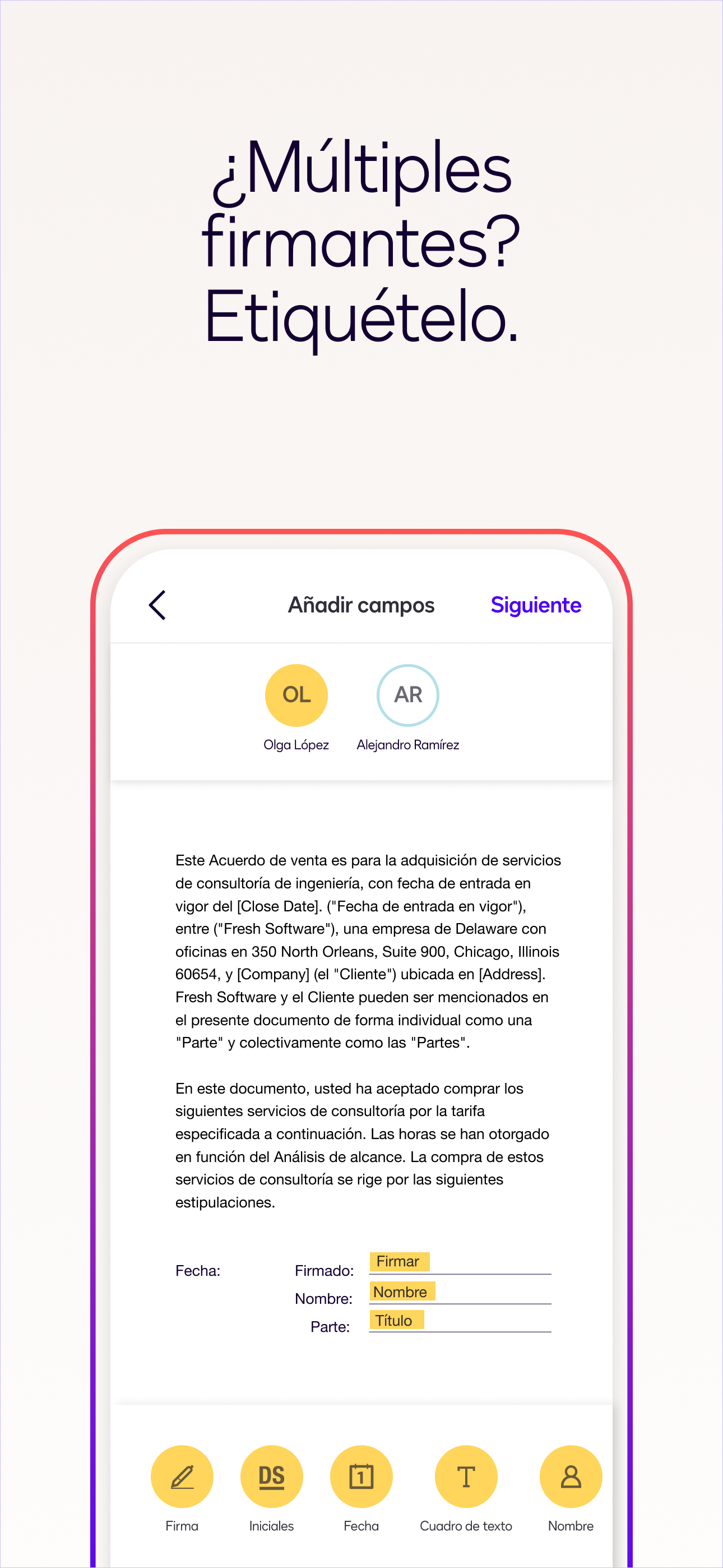 Docusign - Firma de documentos