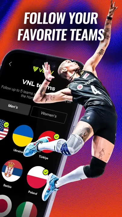 VBTV - Stream Volleyball Live iPhone Ekran Görüntüsü 7