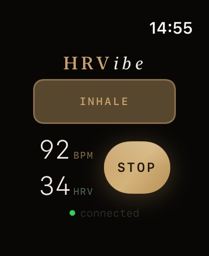 HRVibe — Breathe & HRV screenshot 13