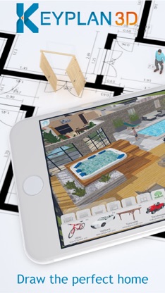 Keyplan 3D Lite - Home design screenshot 1