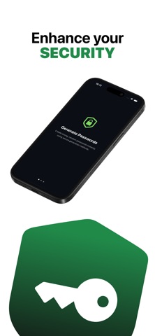 HashKey: Secure Passwords iPhone screenshot