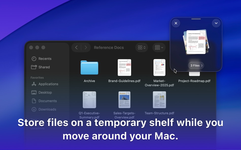 #2. Dropover - Easier Drag & Drop (macOS) Por: Damir Tursunovic