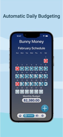 Spending Tracker - Bunny Money iPhone screenshot
