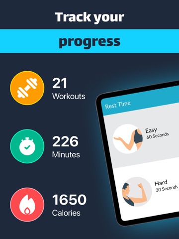 Abs Fitness Sit Ups Workouts iPad screenshot