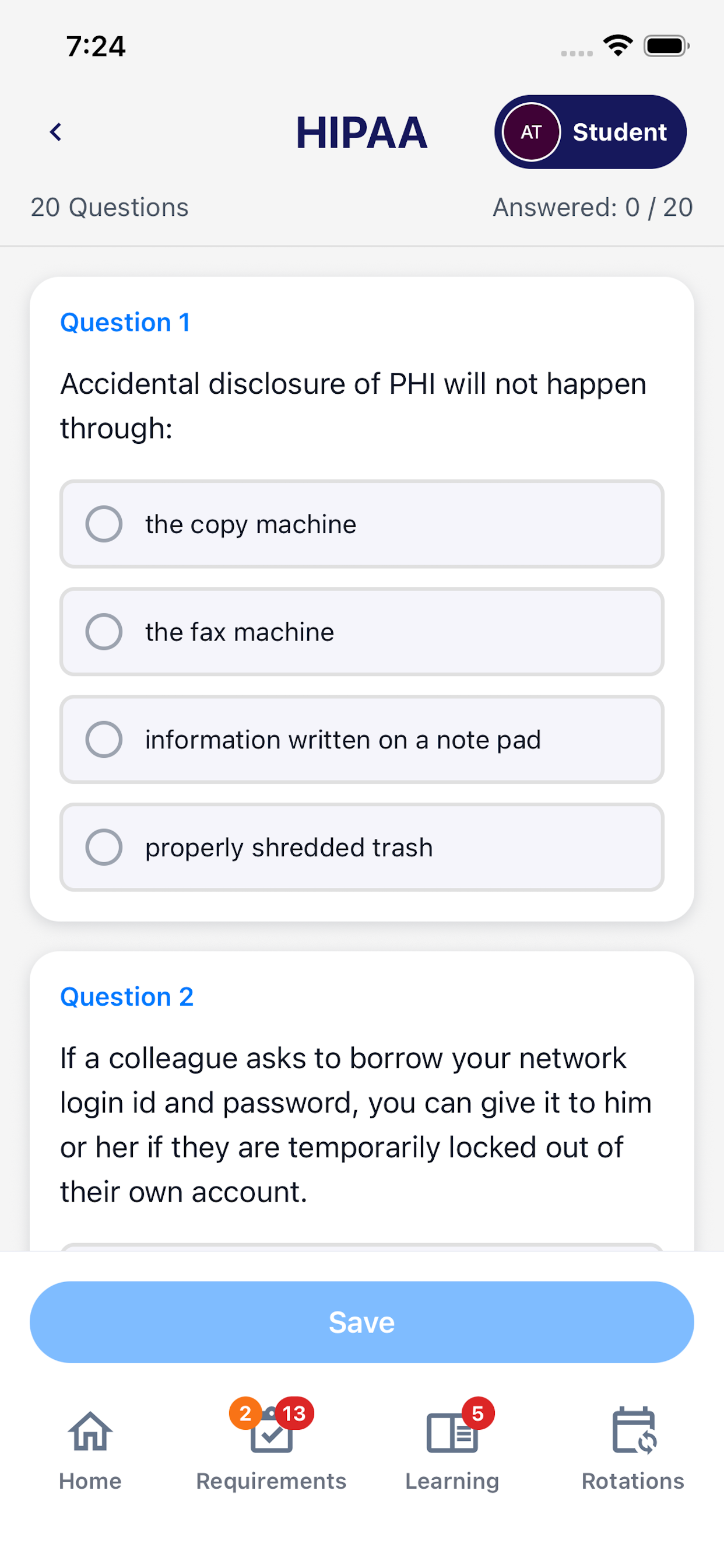 ACEMAPP Compliance