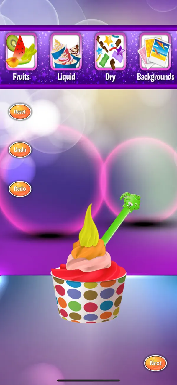 Screenshot #2 pour Frozen Yogurt Maker