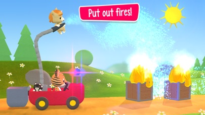 Little Tiger: Firefighter Kids Screenshot