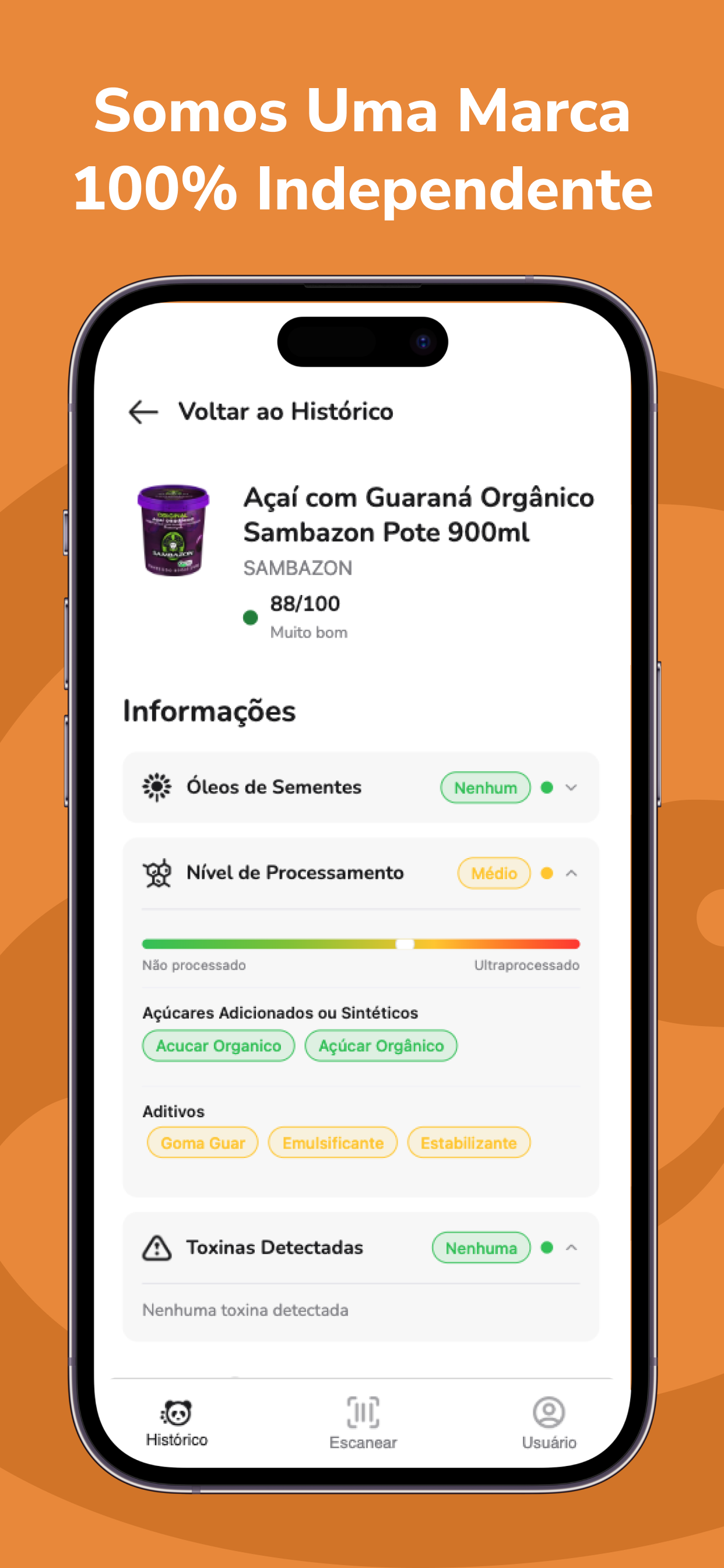 Broto: Scanner de Alimentos