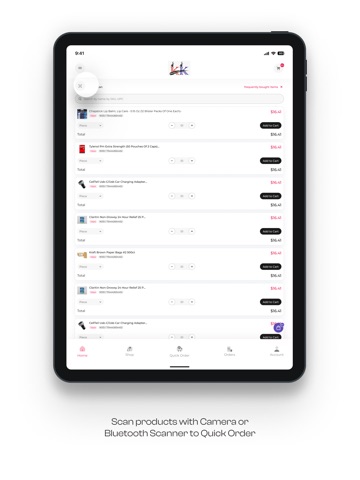 Kloud King Distributors iPad screenshot