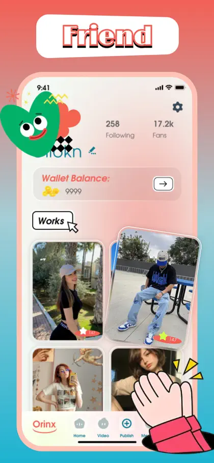 Captura 5 de 5 de Orinx: Share Video,Outfit Vibe