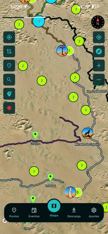 Desierto de Altar GPS screenshot 1 of 9