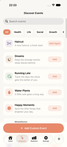 Since - Life Events Tracker Screenshot 3 of 5