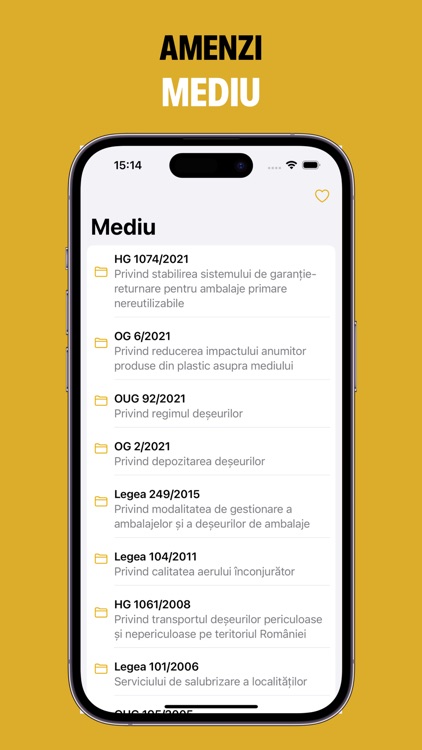 Mediu: Legi & Amenzi