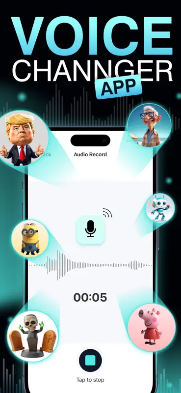 AI Voice Changer・Sound Effects screenshot 1 of 7