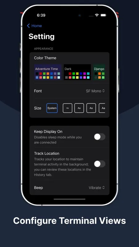 Terminux: SSH Client screenshot 8 of 8