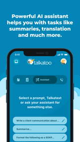 Talkatoo screenshot