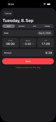 Easy Tracking Time screenshot 5