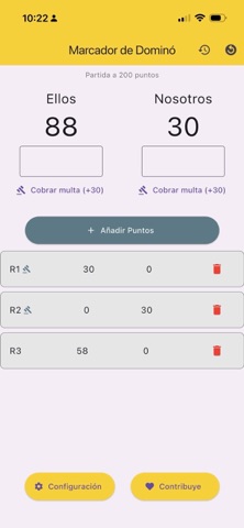 Domineto: Marcador de Dominó screenshot